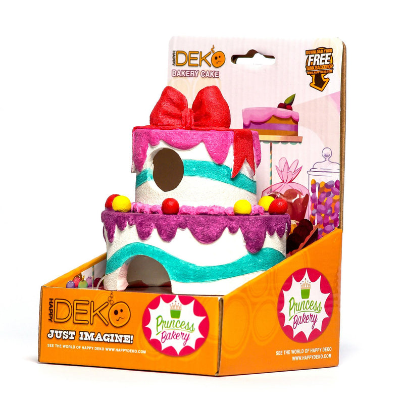 Happy Deko Princess Bakery Cake Fish Tank Ornament