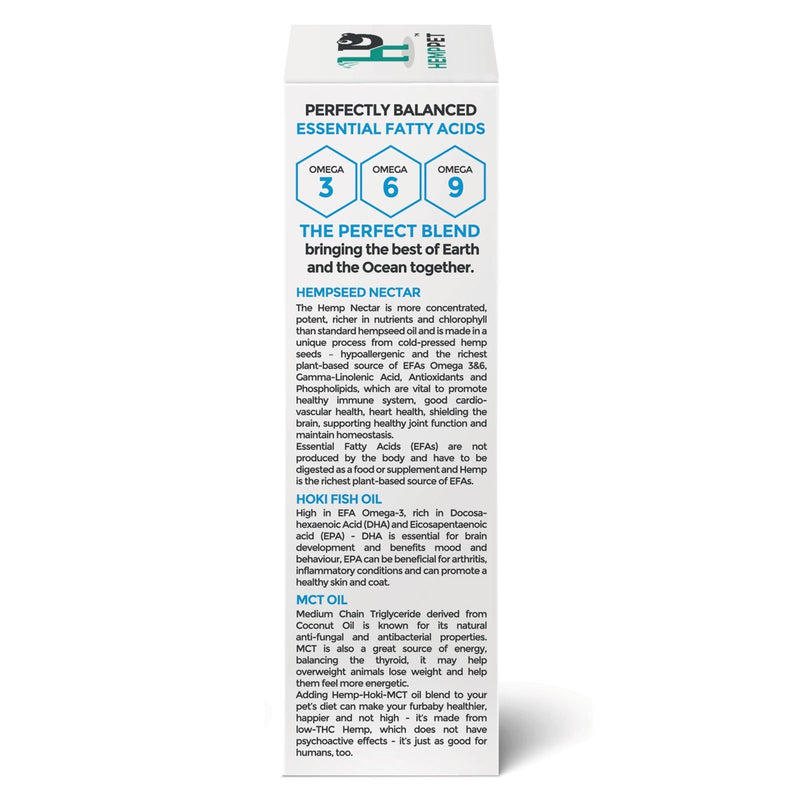 HempPet Hemp Oil Blend Supplement for Dogs 100ml