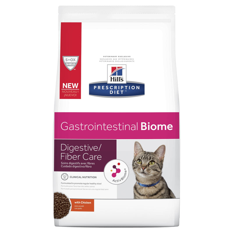 Hills Prescription Diet Cat Gastrointestinal Biome Dry Food 1.8kg-Habitat Pet Supplies