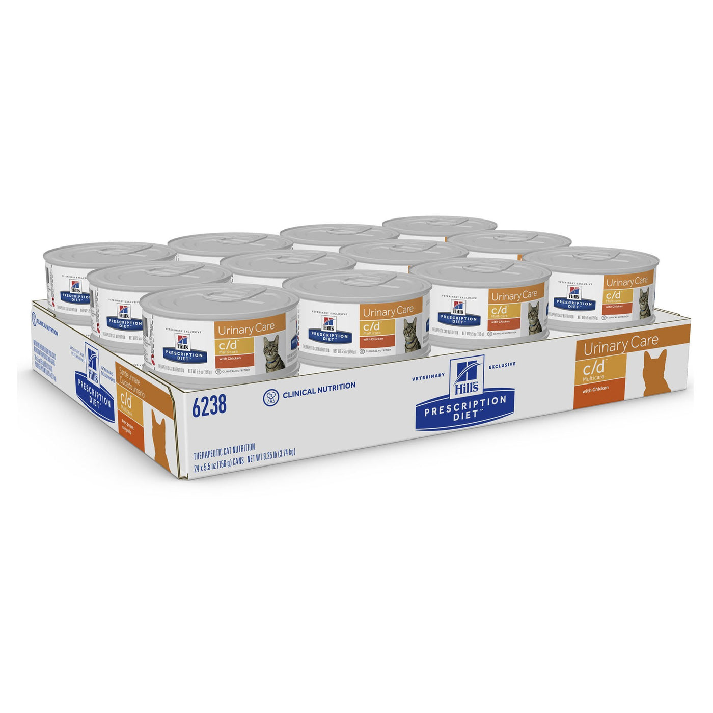Hills Prescription Diet Cat c/d Multicare Urinary Care Chicken Wet