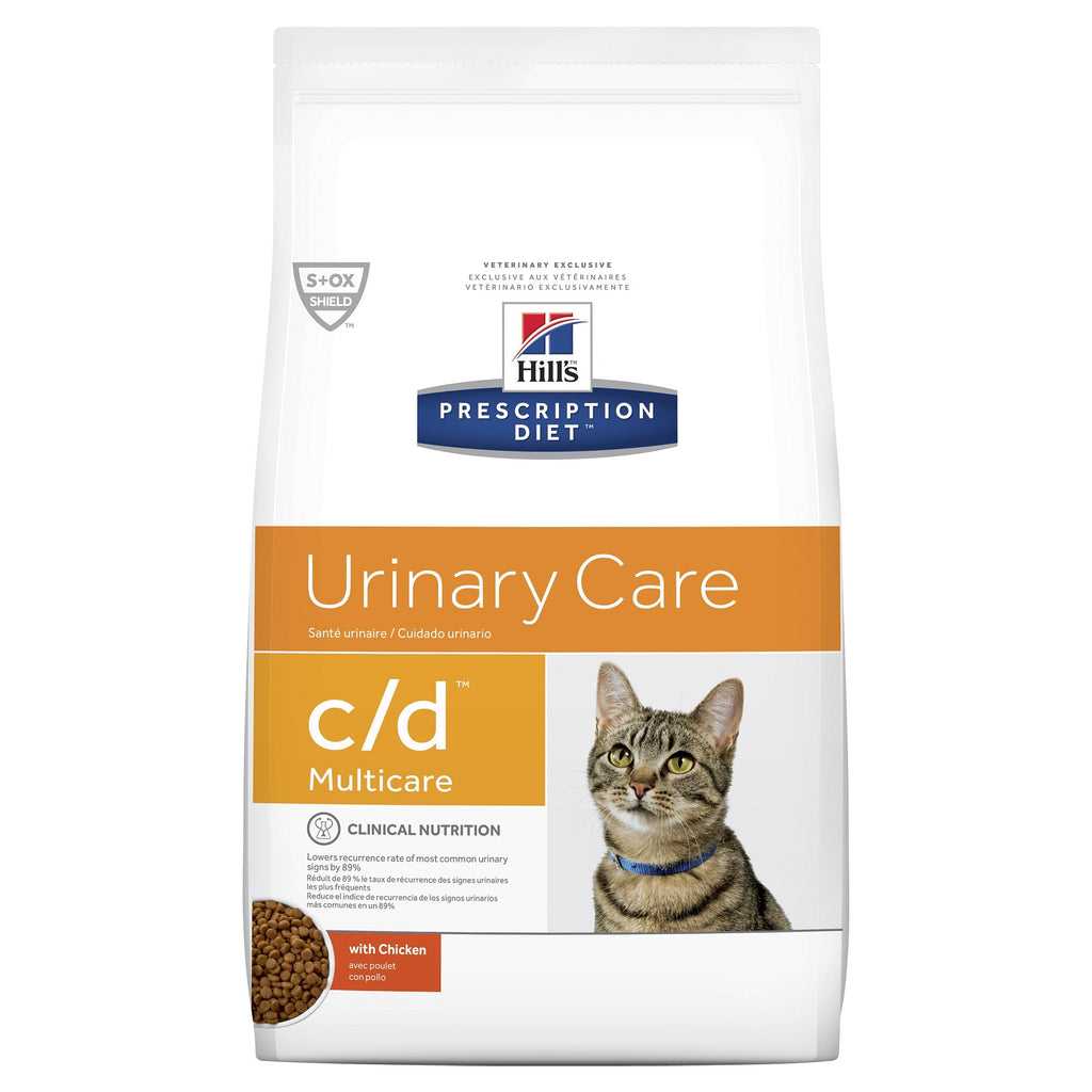 Hills Prescription Diet Cat c/d Multicare Urinary Care Dry Food 1.5kg-Habitat Pet Supplies