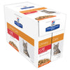 Hills Prescription Diet Cat c/d Multicare Urinary Stress Chicken Wet Food Pouches 85g x 12