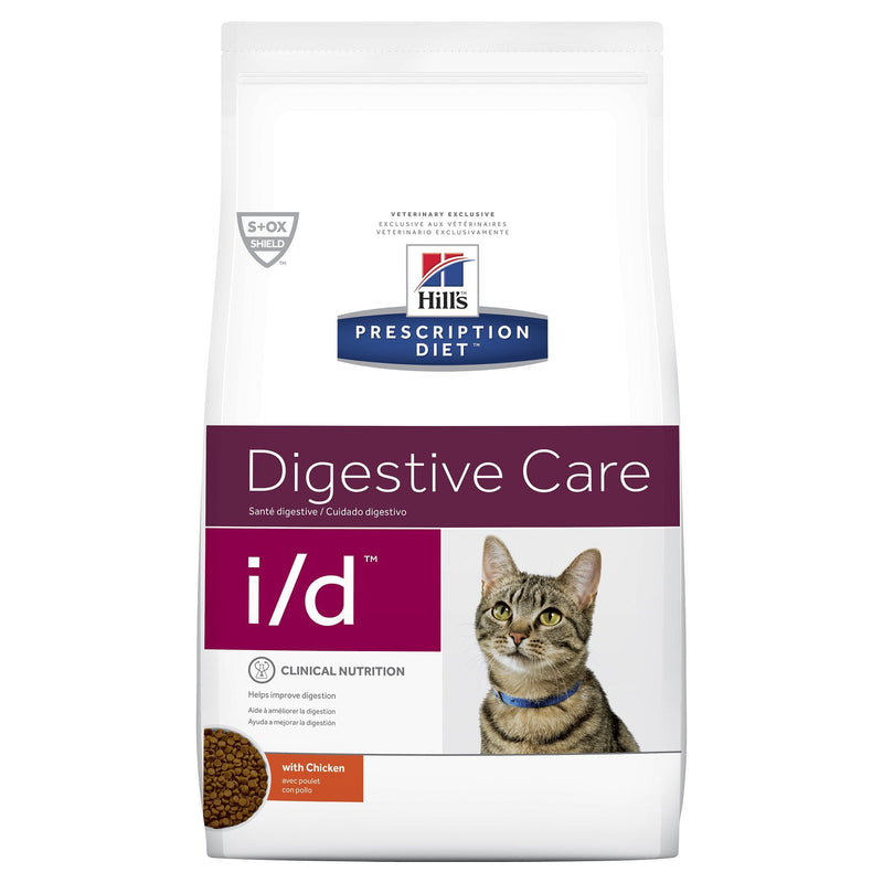 Hills Prescription Diet Cat i/d Digestive Care Dry Food 1.8kg-Habitat Pet Supplies