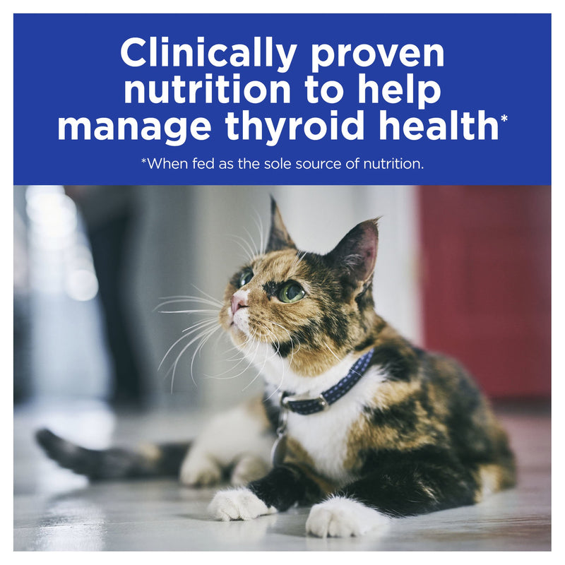 Hills Prescription Diet Cat y/d Thyroid Care Chicken Wet Food 156g x 24