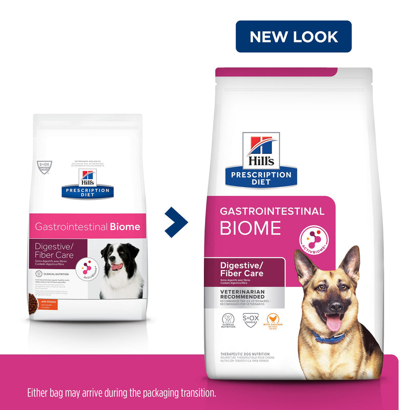 Hills Prescription Diet Dog Gastrointestinal Biome Digestive/Fibre Care Dry Food 3.6kg