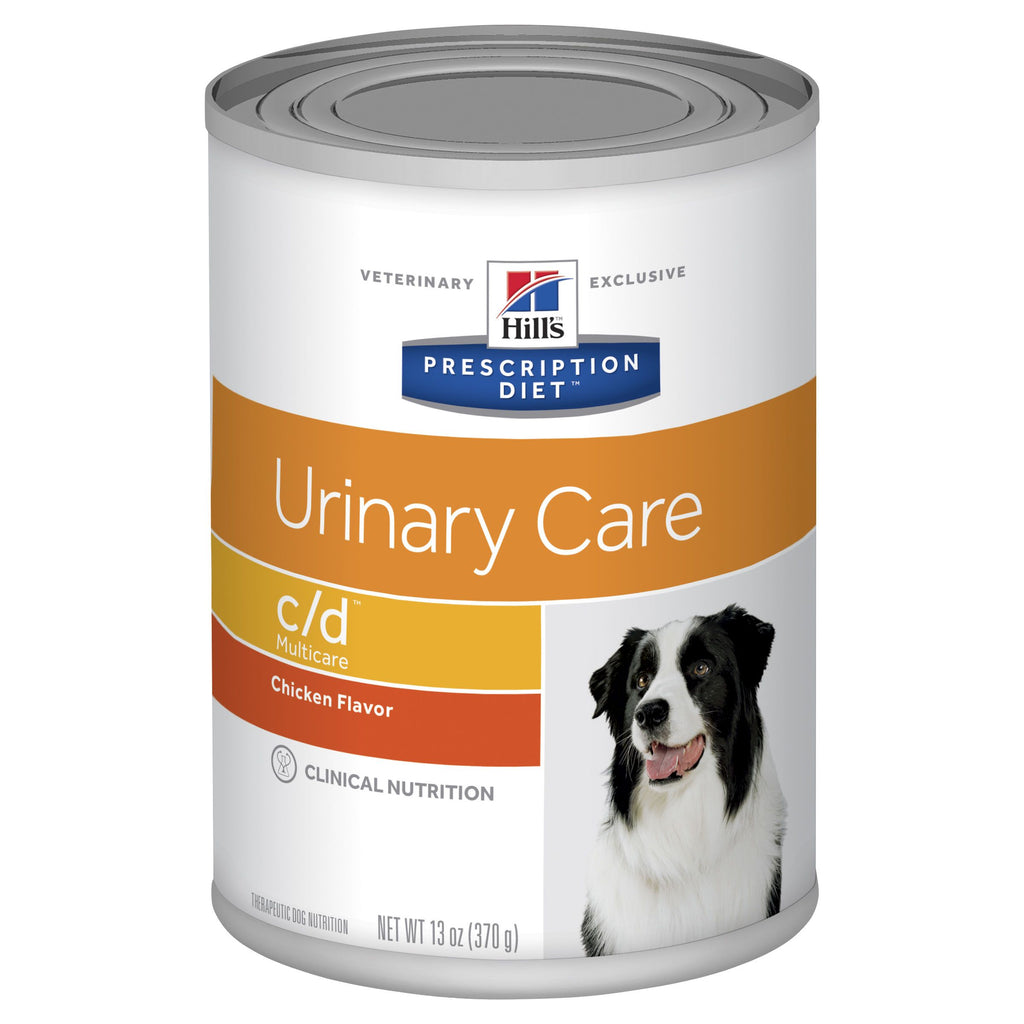 Hills Prescription Diet Dog c/d Multicare Urinary Care Chicken Wet Food 370g-Habitat Pet Supplies