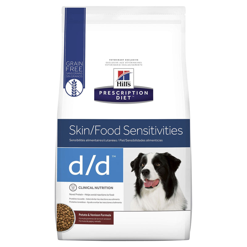 Hills Prescription Diet Dog d/d Skin/Food Sensitivities Dry Food 7.98kg-Habitat Pet Supplies