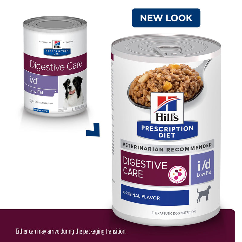 Hills Prescription Diet Dog i/d Low Fat Digestive Care Wet Food 370g