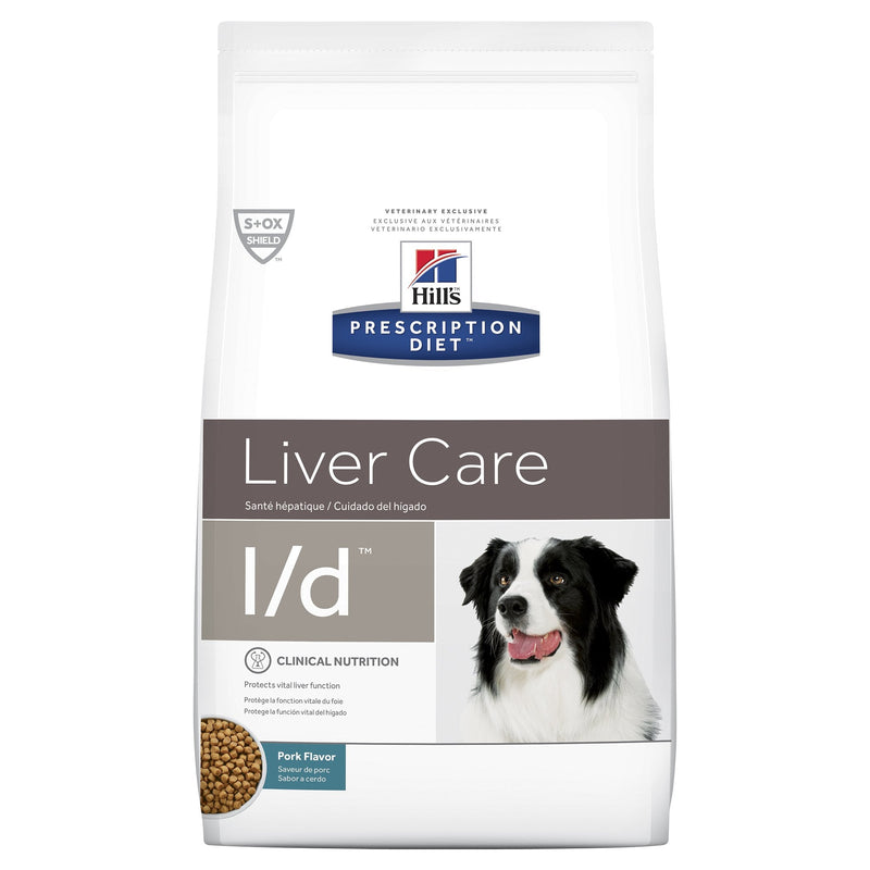 Hills Prescription Diet Dog l/d Liver Care Dry Food 7.98kg-Habitat Pet Supplies