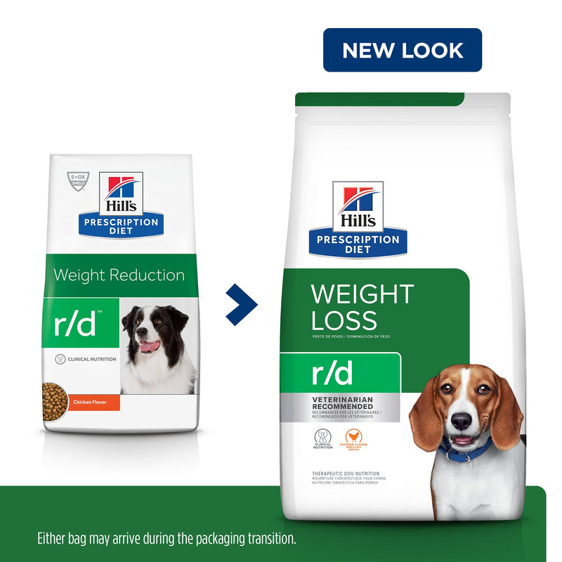 Hills Prescription Diet Dog r/d Weight Loss Dry Food 12.5kg