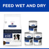 Hills Prescription Diet Dog z/d Skin/Food Sensitivities Dry Food 11.3kg