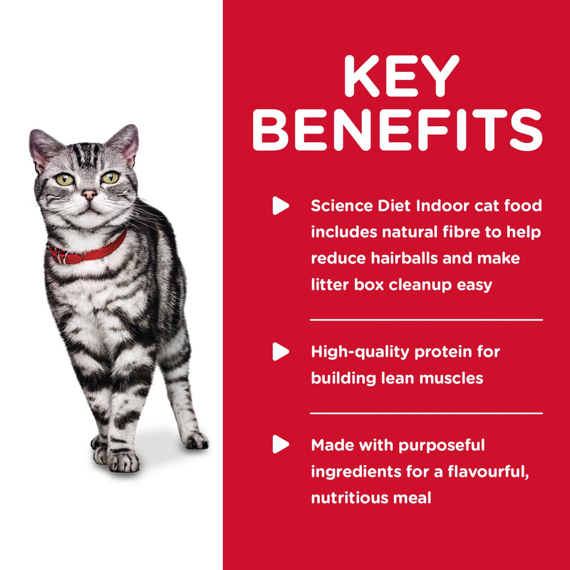 Hills Science Diet Adult Indoor Savoury Chicken Entrée Canned Cat Food 156g