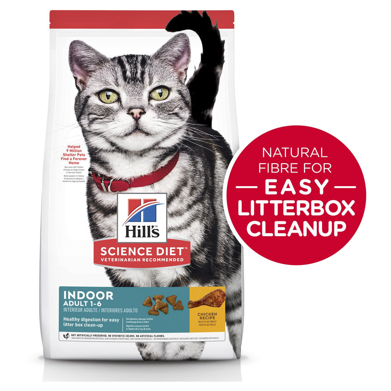 Hills Science Diet Indoor Adult Dry Cat Food 2kg