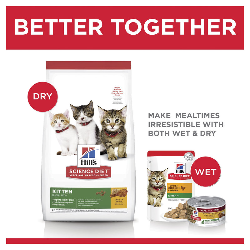 Hills Science Diet Kitten Dry Cat Food 10kg*