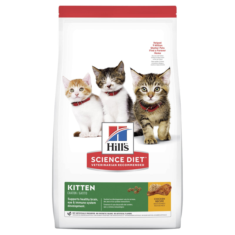Hills Science Diet Kitten Dry Cat Food 1.58kg-Habitat Pet Supplies