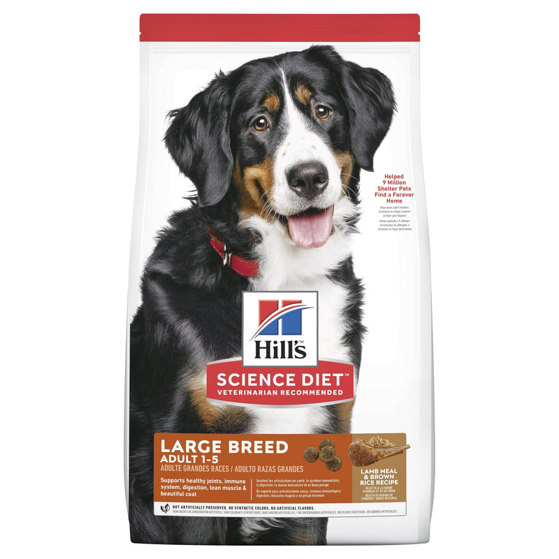 Hills Science Diet Lamb and Rice Large Breed Dry Dog Food 14.97kg-Habitat Pet Supplies