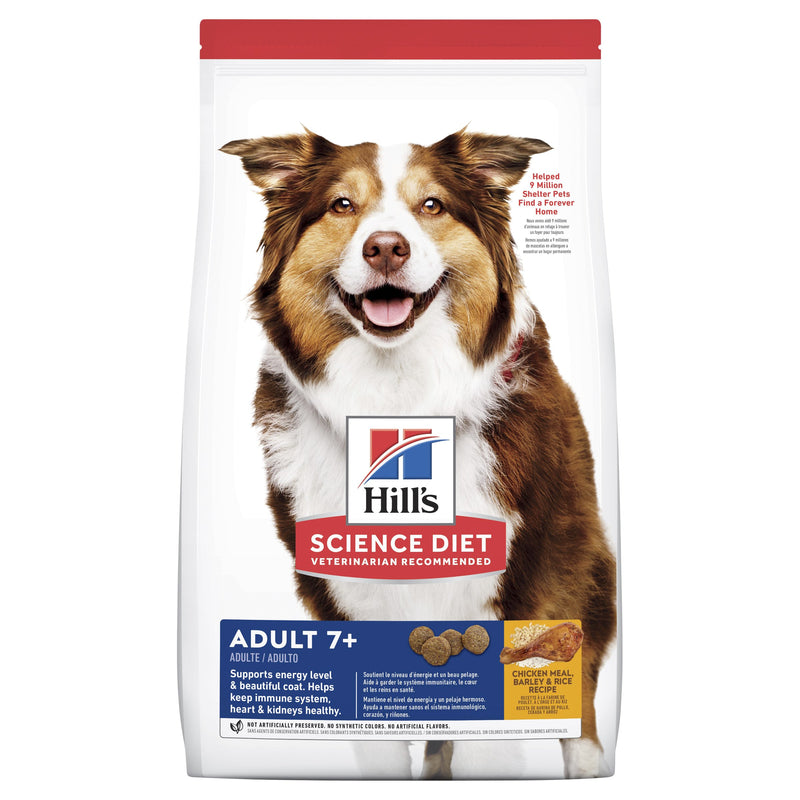 Hills Science Diet Senior Adult 7+ Dry Dog Food 3kg-Habitat Pet Supplies
