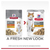 Hills Science Diet Young Adult Neutered Chicken Cat Food Pouches 85g