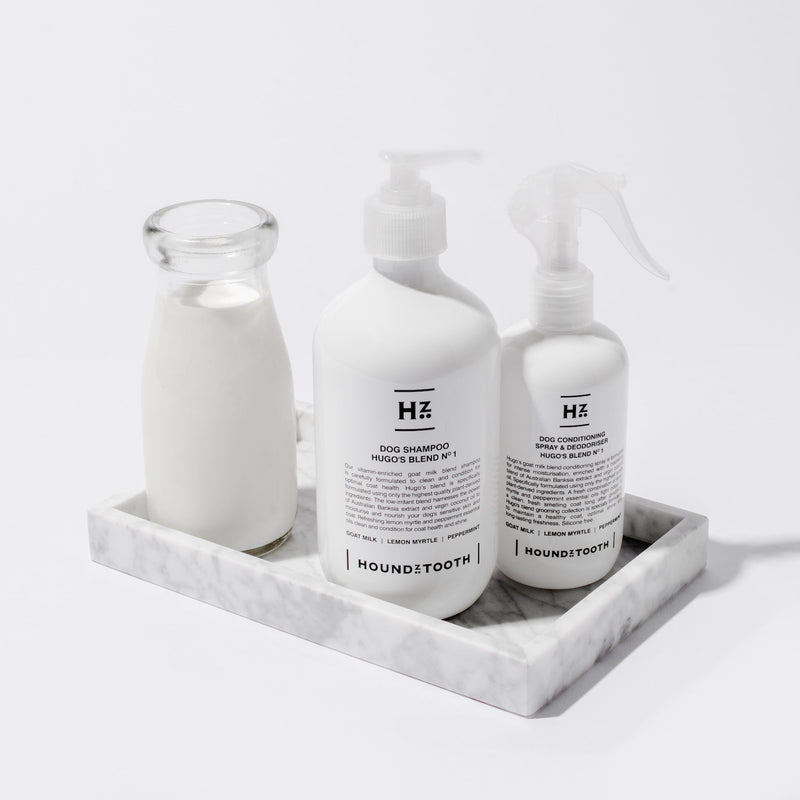 Houndztooth Hugos Blend No.1 Goat Milk Dog Shampoo 500ml (+_+)
