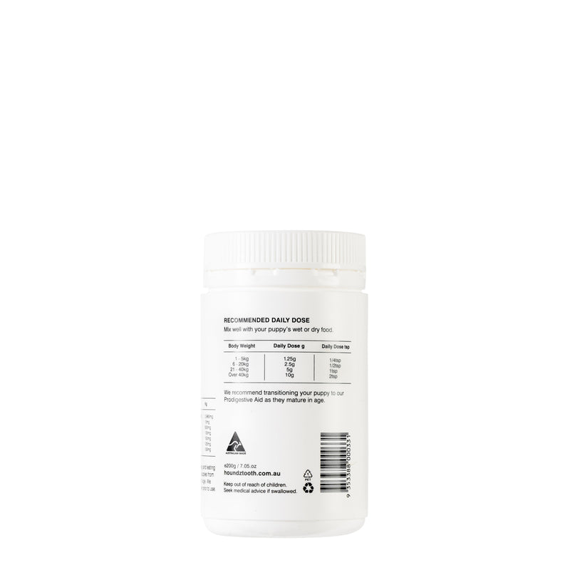 Houndztooth Puppy Probiotic Health Supplement 200g
