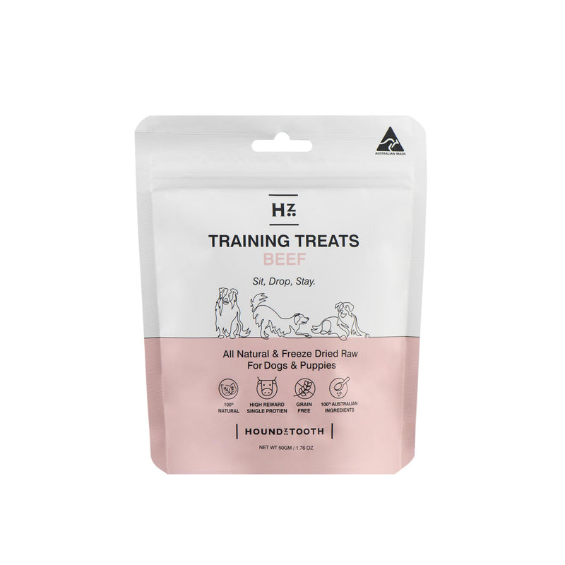 Houndztooth Training Treats Beef 50g-Habitat Pet Supplies