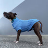 Huskimo French Knit Dog Jumper Indigo Blue 46cm