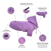 Huskimo Hartz Peak Dog Hoodie Lilac 33cm*