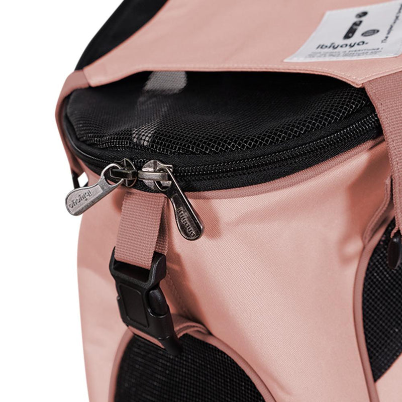 Ibiyaya Ultralight Pro Coral Pink Backpack Pet Carrier