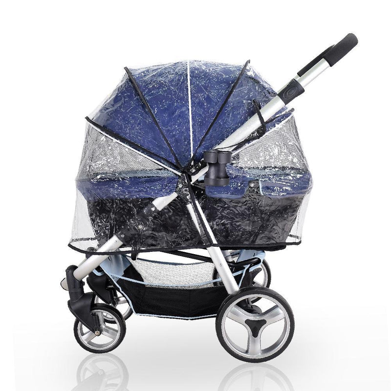 Ibiyaya Universal Rain Cover for Large Pet Strollers-Habitat Pet Supplies