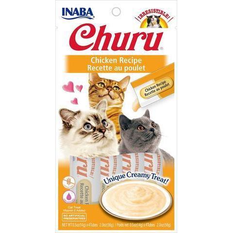 Inaba Churu Chicken Cat Treats 56g x 6-Habitat Pet Supplies