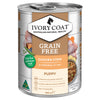 Ivory Coat Grain Free Chicken Stew Puppy Wet Food 400g x 12-Habitat Pet Supplies