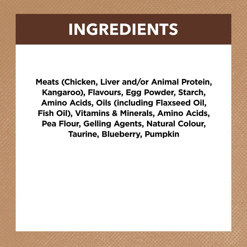 Ivory Coat Grain Free Chicken and Kangaroo in Gravy Adult Cat Wet Food 85g x 12 :->>