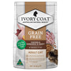 Ivory Coat Grain Free Chicken and Kangaroo in Gravy Adult Cat Wet Food 85g-Habitat Pet Supplies
