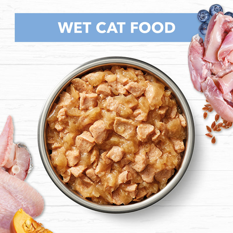 Ivory Coat Grain Free Chicken and Ocean Fish in Jelly Kitten Wet Food 85g