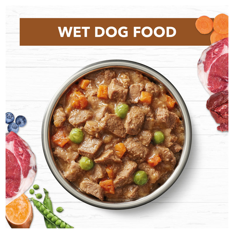 Ivory Coat Grain Free Lamb and Kangaroo Stew Adult Dog Wet Food 400g x 12