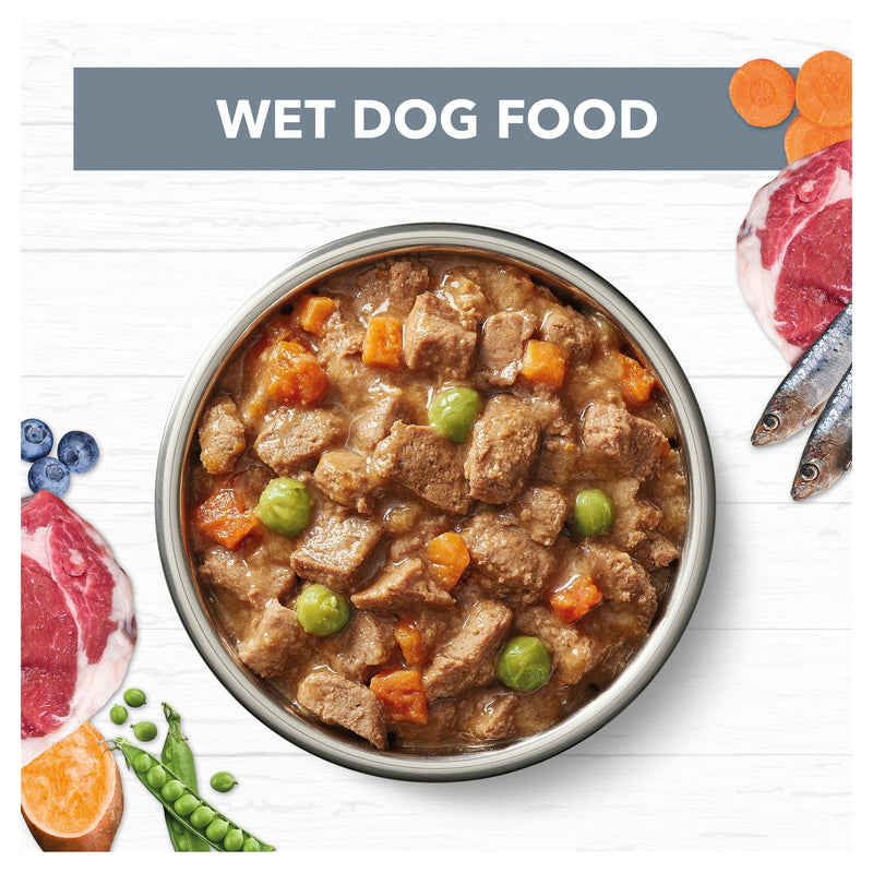 Ivory Coat Grain Free Lamb and Sardine Stew Adult Dog Wet Food 400g