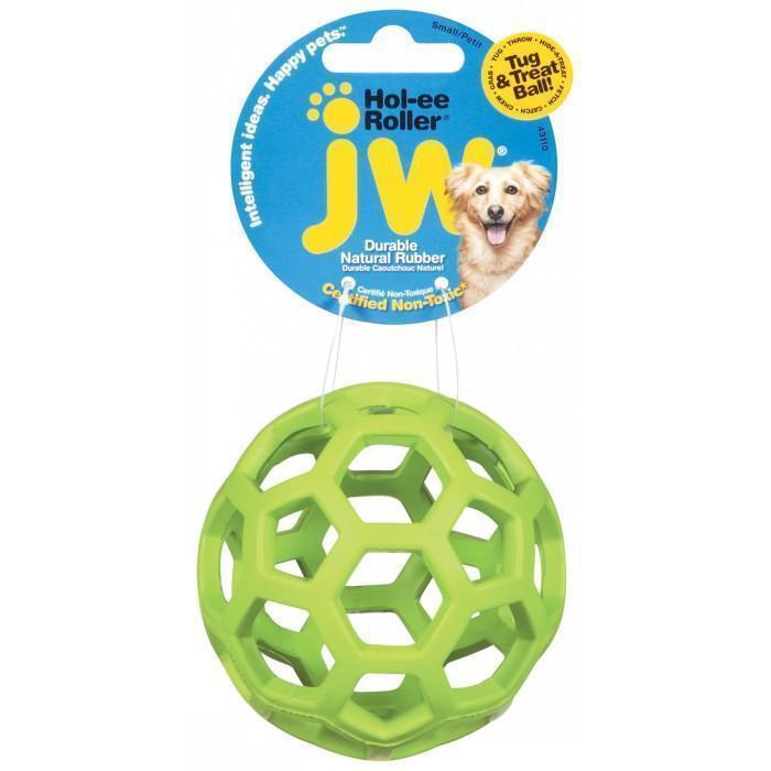 JW Hol-Ee Roller Small Dog Toy-Habitat Pet Supplies