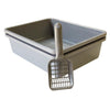 K9 Homes Rectangular Sieve Cat Litter Tray with Scoop-Habitat Pet Supplies