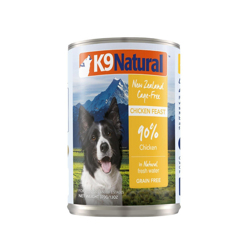 K9 Natural Chicken Feast Wet Dog Food 370g-Habitat Pet Supplies