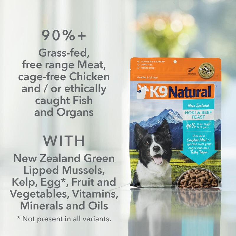 K9 Natural Lamb Feast Freeze Dried Dog Food 1.8kg^^^