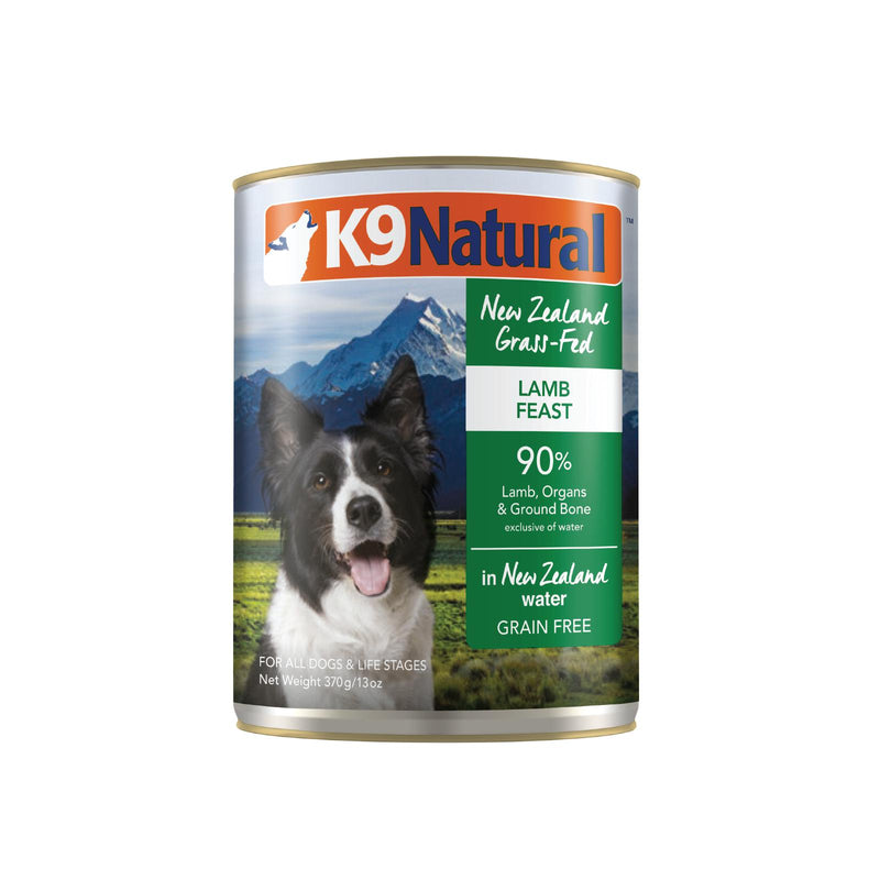 K9 Natural Lamb Feast Wet Dog Food 370g-Habitat Pet Supplies