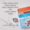 K9 Natural Lamb Green Tripe Freeze Dried Dog Food Booster 200g