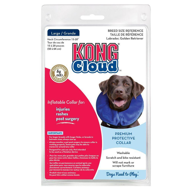 KONG Cloud Recovery Dog Collar Large-Habitat Pet Supplies