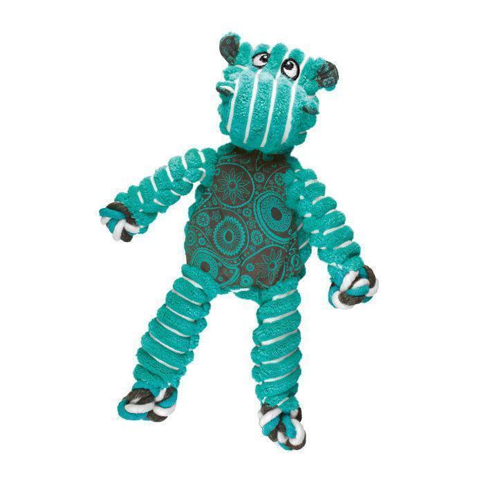 KONG Floppy Knots Hippo Medium/Large Dog Toy-Habitat Pet Supplies