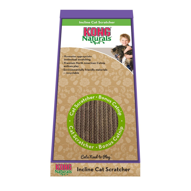 KONG Naturals Cat Scratcher Incline*-Habitat Pet Supplies