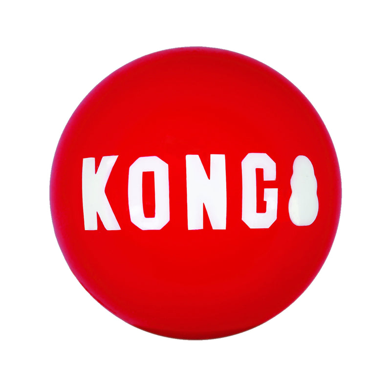 KONG Signature Balls 2 Pack Medium Dog Toy