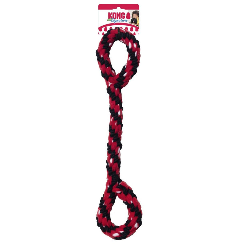 KONG Signature Rope 22 Inch Double Tug Dog Toy-Habitat Pet Supplies