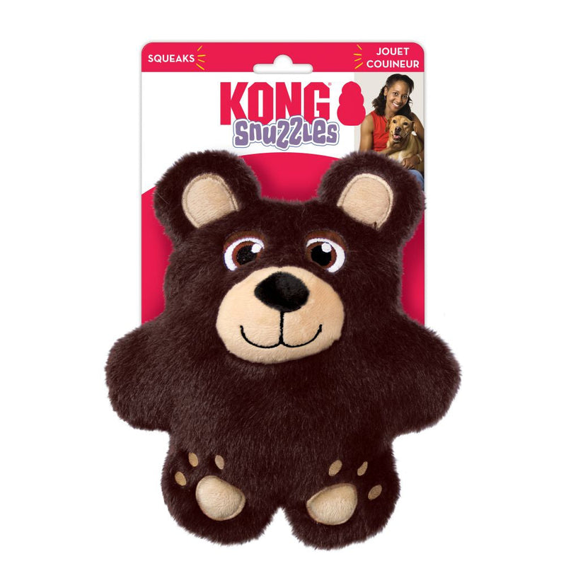 KONG Snuzzles Bear Dog Toy-Habitat Pet Supplies