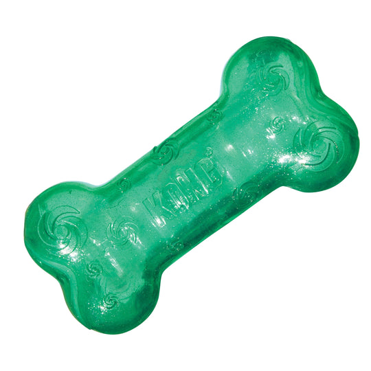 KONG Squeezz Crackle Bone Medium Dog Toy