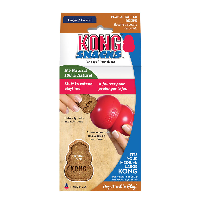 KONG Stuffn Snacks Peanut Large 300g (+_+)-Habitat Pet Supplies